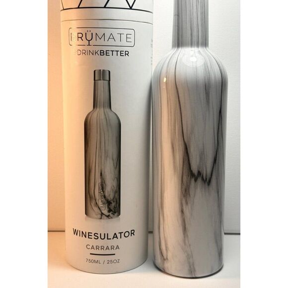 BRÜMATE WINESULATOR | 750 ML | GREY MARBLED - Picture 3 of 8